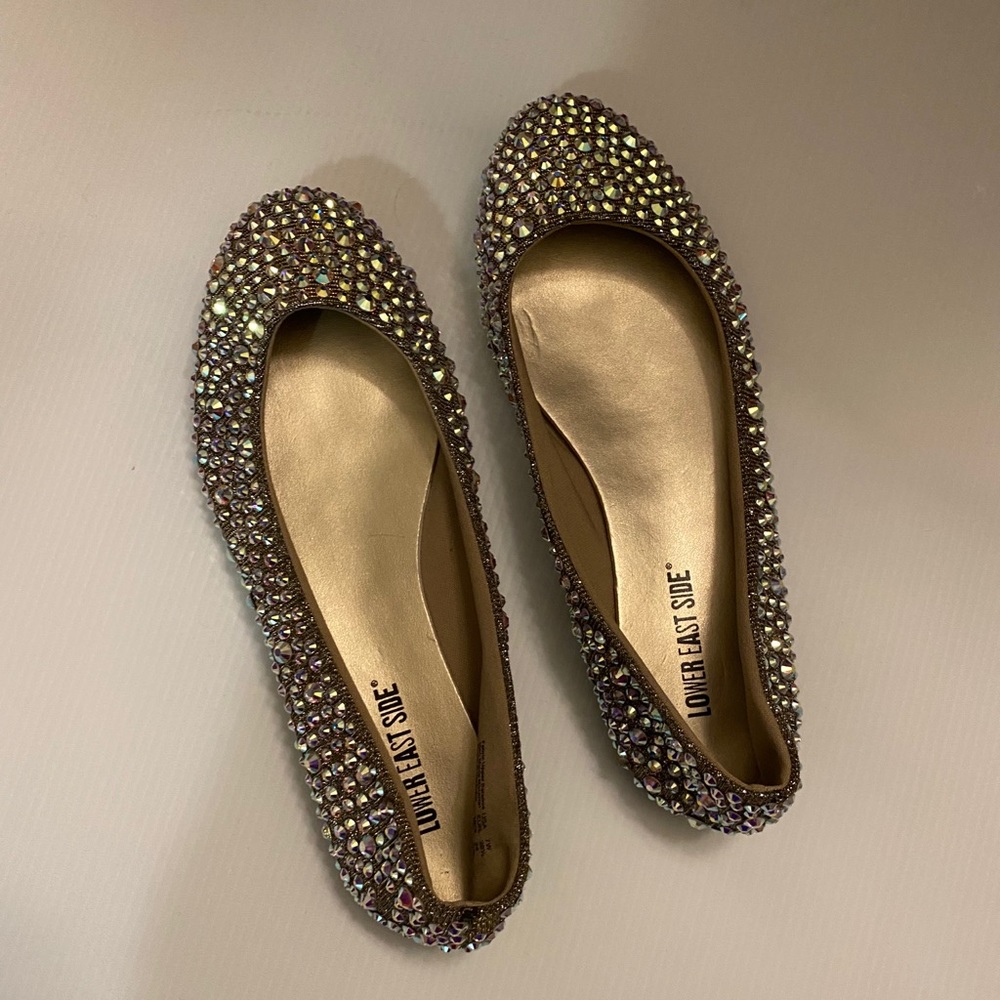 LOWER EAST SIDE Sequin Flats